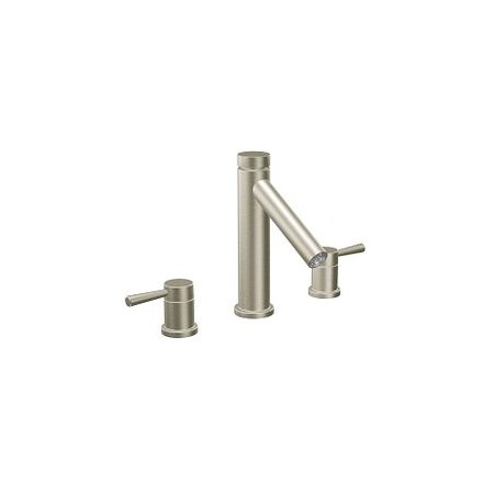Moen Brushed Nickel Two-Handle Roman Tub Faucet T913BN
